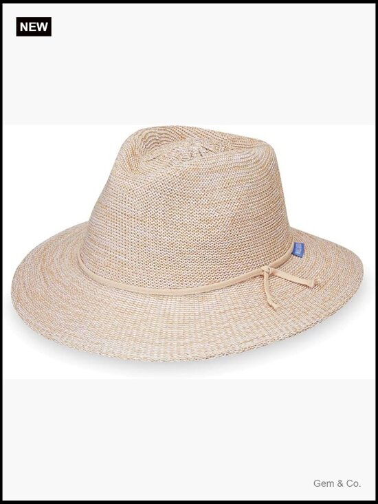Women\'s UPF 50+ Wide Brim Packable Adjustable Sun Hat Fedora main image 4